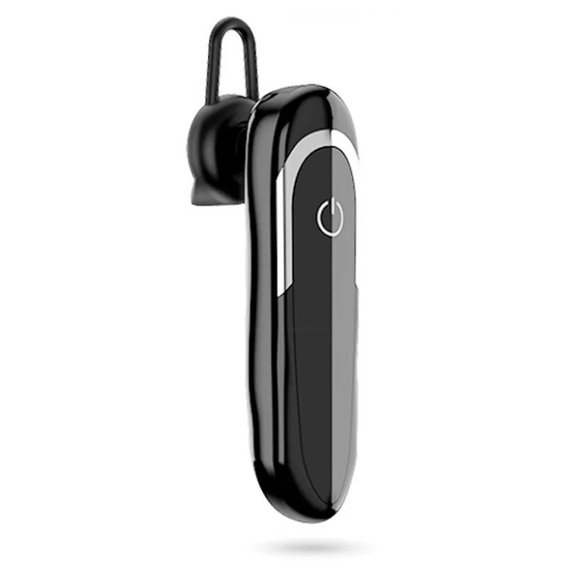 Bluetooth Earphone with Microphone 32 Hours Talk Time Wireless Headset Sweat Proof Sport Music Earbuds Long Last Earpiece Black