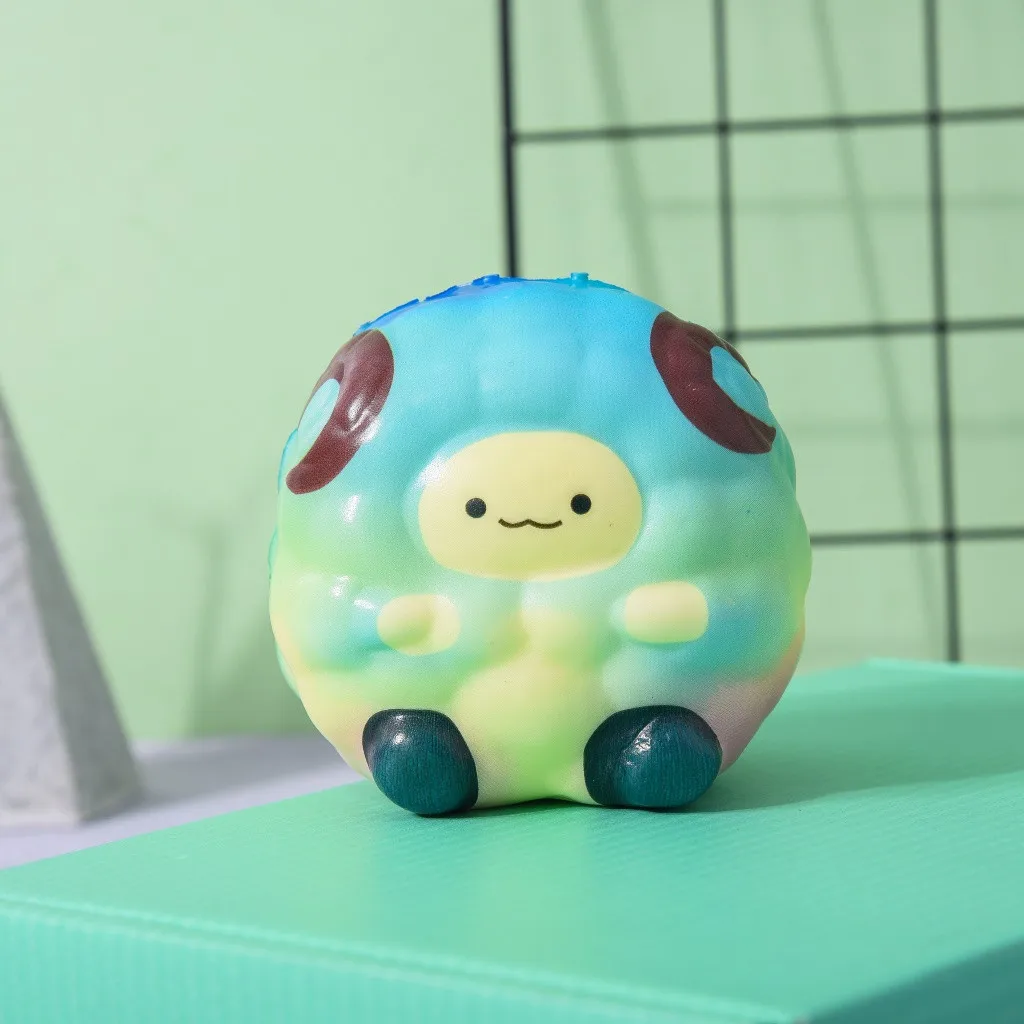 Очаровательная игрушка-овечка, медленно растущий крем, ароматические игрушки для снятия стресса, подарки, игрушки для облегчения мягкости, медленно увеличивающие рост, облегчение, игрушка