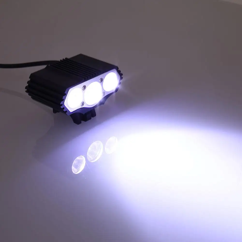 Комплект велосипедных ламп 3LED 3LED 3LED светильник Зарядное устройство