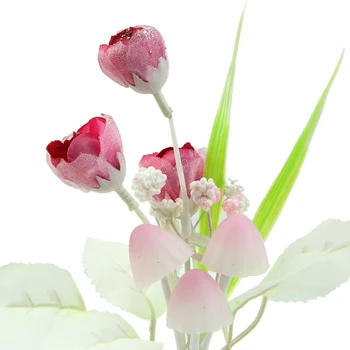 

Mini Tulip Sensor Baby Bed Room Lamp Home Decor Romantic Soft Night Light WXTC