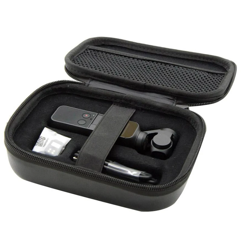 FFYY-Portable Storage Case Pu Handheld Hard Carrying Bag Waterproof Shock Absorbing Ptz Camera Accessories For Dji Pocket Osm