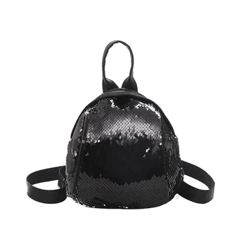 

Trend Sequin Shoulder Bag Female Casual Bag Personality Fashion Travel Backpack