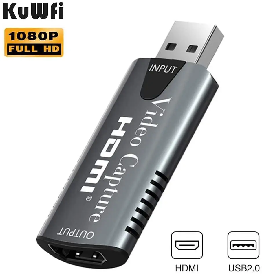 Карта видеозахвата USB 2 0 адаптер HDMI записывающая коробка для PS4 игр DVD видеокамер HD