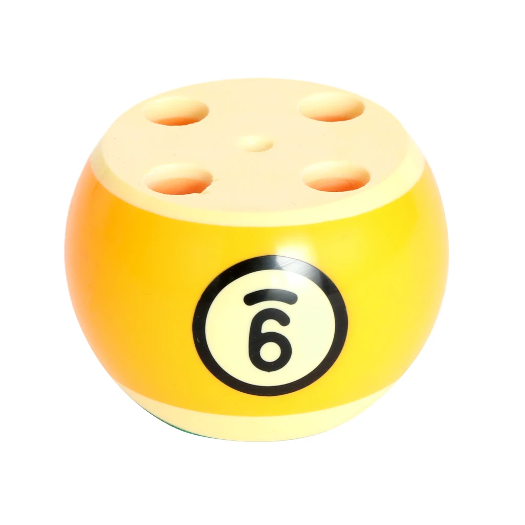 High Quality Resin Billiard Ball Pen Holder Pen Rack Office Supply - Send by Random
