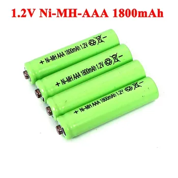 

1.2v NI-Mh AAA Batteries 1800mAh Rechargeable ni mh Battery 1.2V aaa For Electric remote Control car Toy RC ues
