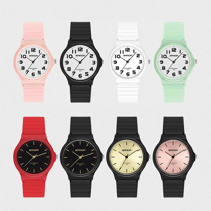 

TurnFinger Women's Quartz Watch Fashion Trend Outdoor Temperament Wild Small Fresh Female Middle School Students Youth Leisure