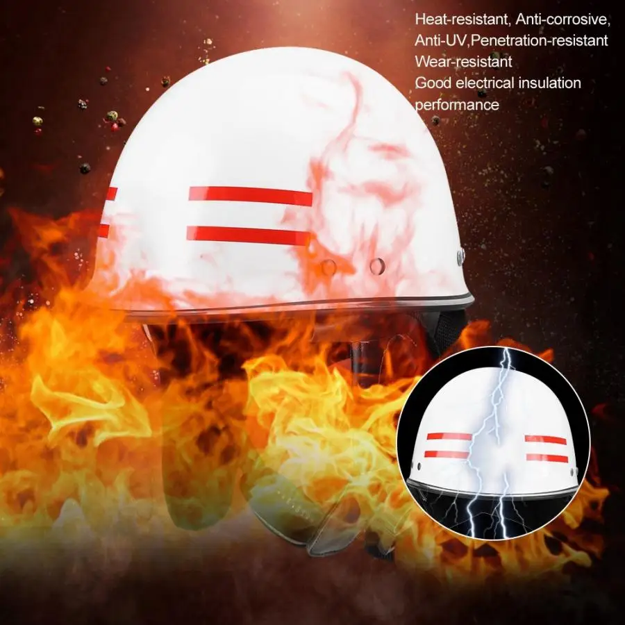 

Firefighter Helmet Safety Protection Rescue Heat-resisting Shock Resistance