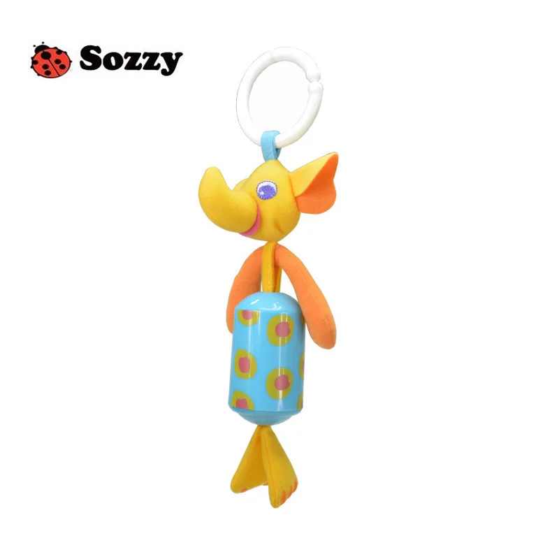 Горячая Распродажа, Sozzy, милые животные, детские игрушки, детская Мобильная кровать, Висячие колокольчики, кольцо, колокольчик, плюшевые куклы, игрушки