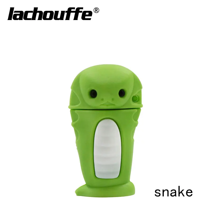 snake Мультфильм Китайский Зодиак USB флэш-накопитель 8 ГБ 16 ГБ 32 ГБ 64 Гб 128 ГБ флеш-накопитель USB 2,0 свинья/змея животное флэш-usb-ключ usb - Цвет: snake