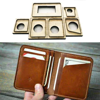 

Japan Steel Blade Rule Die Cut Steel Punch Wallet card bag Cutting Mold Wood Dies for Leather Cutter for Leather Crafts