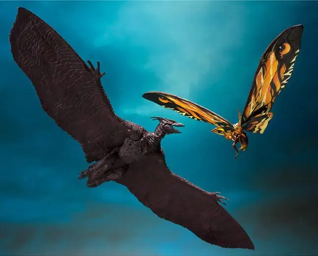 Экшн-фигурка из ПВХ Gojira Rodan Vs. Mothra Коллекционная модель игрушки | Игрушки и хобби