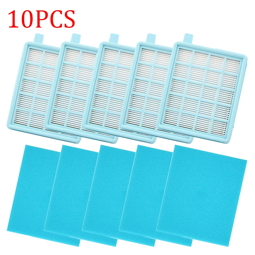 

10PCS Hepa Filters for Philips FC8470 FC8471 FC8472 FC8473 FC8474 FC8476 FC8477 Vacuum Cleaner Accessories Parts Replacement Kit