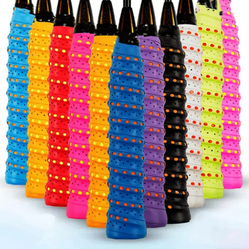 Banda deportiva transpirable antideslizante, banda para el sudor sobre el agarre, Griffband, cintas para tenis, cinta de bádminton, cinta para el sudor para raqueta