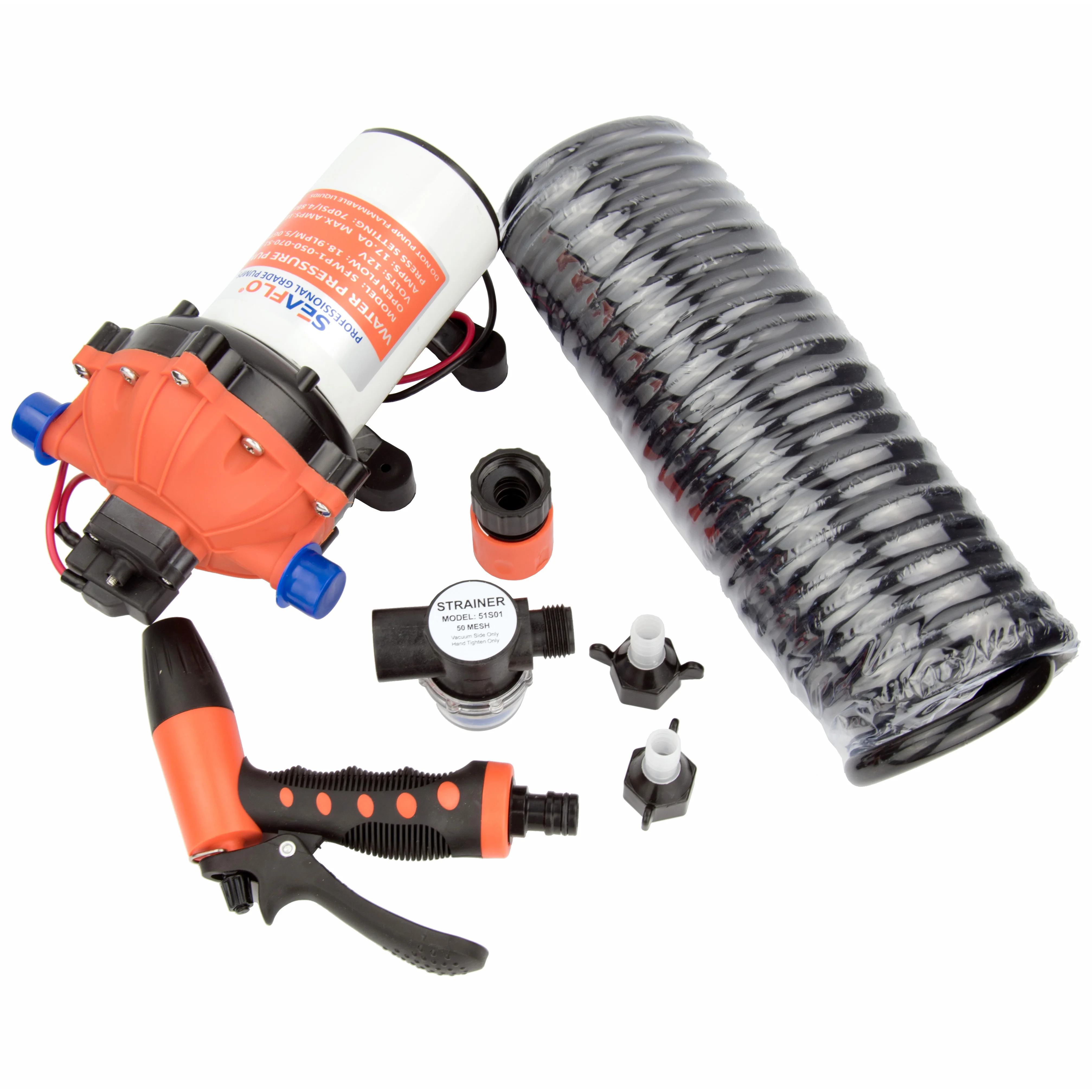 PROD 32826872970 5.0 GPM Washdown Pump Kit Heavy-duty Boat Diaphragm
Water Pumps Marine Wash Pump DC 12V 70PSI