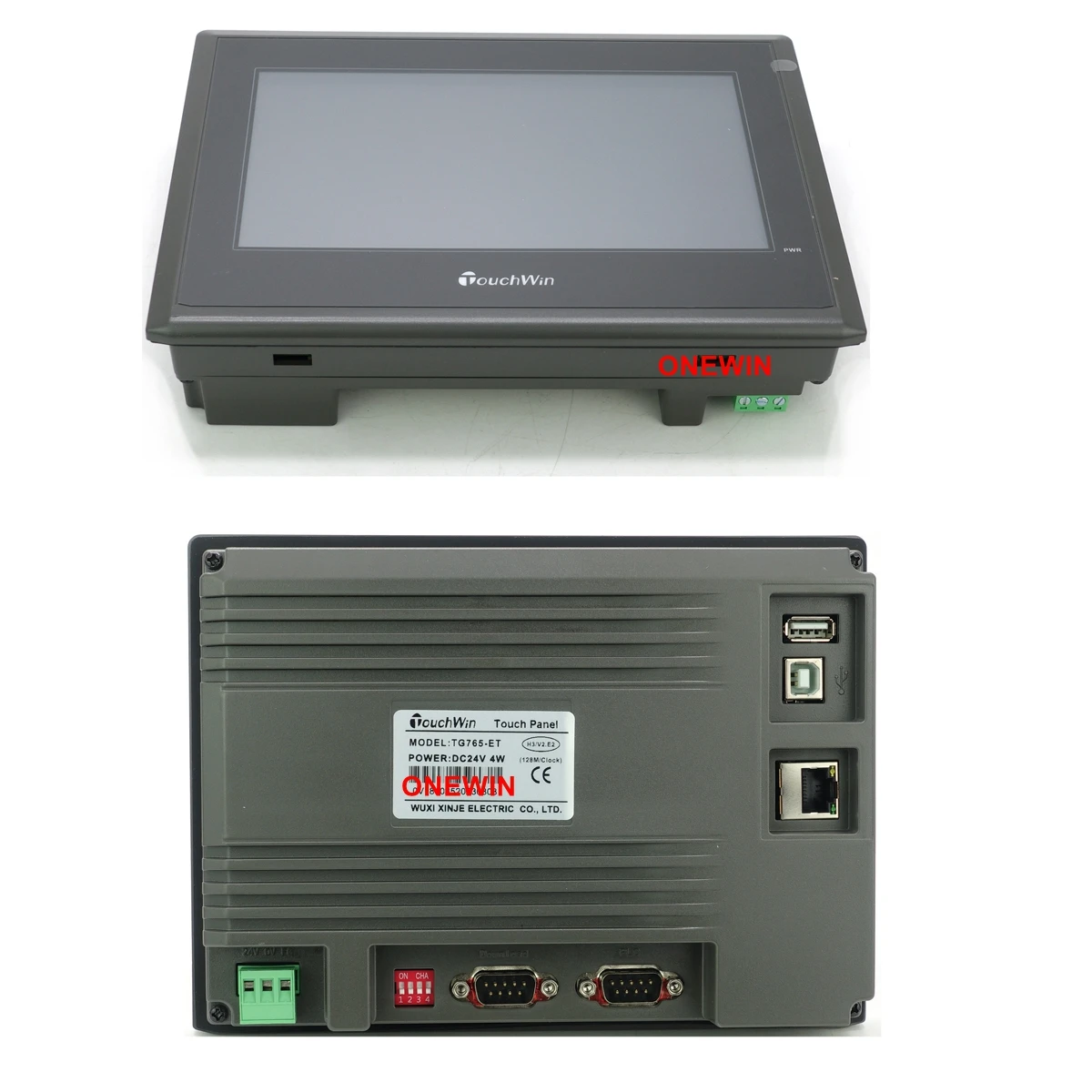 Фото XINJE TouchWin TG765-MT TG765-UT TG765-ET TG765-XT-C TG765S-MT TG765S-XT TG765S-UT HMI с сенсорным экраном 7 дюймов USB Ethernet №4