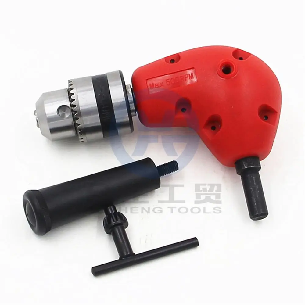90 Degree Angled Drill Chuck Bend Extension right angle drill attachment High Quality Angle Chuck Drill Adapter