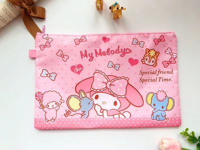 5 шт. мультфильм KT My Melody Две звезды Микки Минни Человек-паук подарок сумка для хранения мелочей Органайзер на молнии - Цвет: only color 13