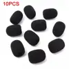 10pcs Headset Replacement Foam Microphone Cover Telephone Headset Mic Cover Microphone Windscreen Windshied Headset Foam ► Photo 2/6