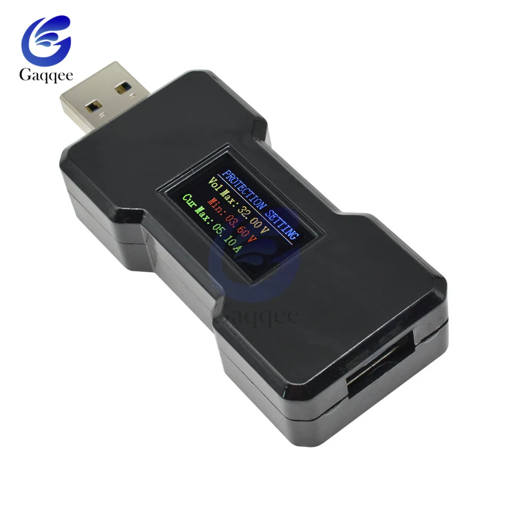 DC USB тестер FNB18 Цифровой вольтметр amperimetro измеритель напряжения тока Ампер Вольт Амперметр детектор power bank индикатор зарядного устройства