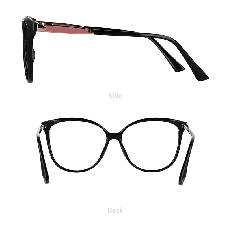 best blue light blocking glasses 53088 For Lady Sexy Oversized Cat Eye Glasses Frames Women Fashion Computer Eyeglasses glasses to protect eyes from screen