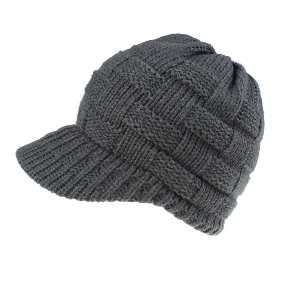 Brimmed Beanie Cap|Women's Newsboy Caps 