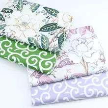 160 см* 50 см винтажная идиллическая Цветочная хлопчатобумажная ткань комплект кровати «сделай сам» стеганое платье Лоскутная Ткань детский Декор ручной работы ткань