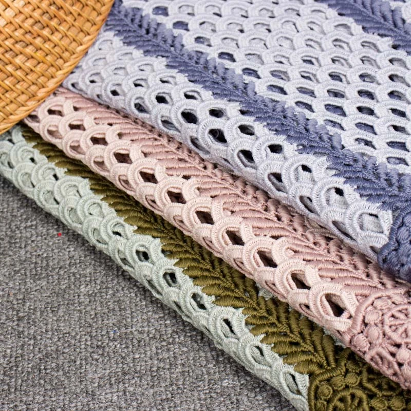 Геометрический выдалбливают двойной цвет лоскутное кружево ткань для платья Базен riche getzner tissu telas tissus Африканский tela tecido