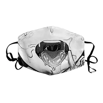 

Unisex Face Masks Washable and Reusable Mouth Masks Creative Print Dustproof Windproof Foggy Haze Mouth Face Cover Mascarillas