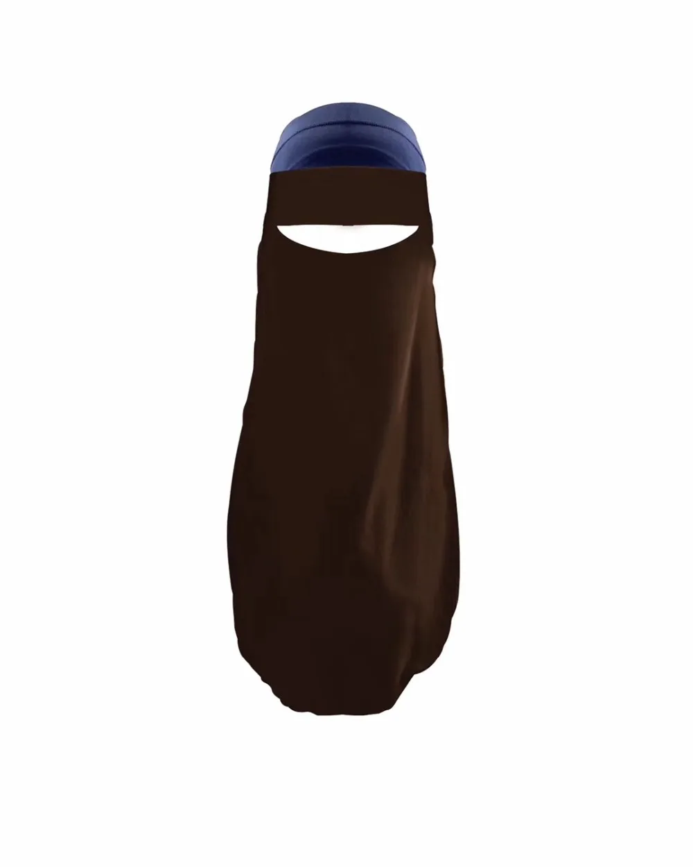 H1409 последние красочные один слой мусульманской niqab, мусульманская маска хиджаб, можно выбрать цвета
