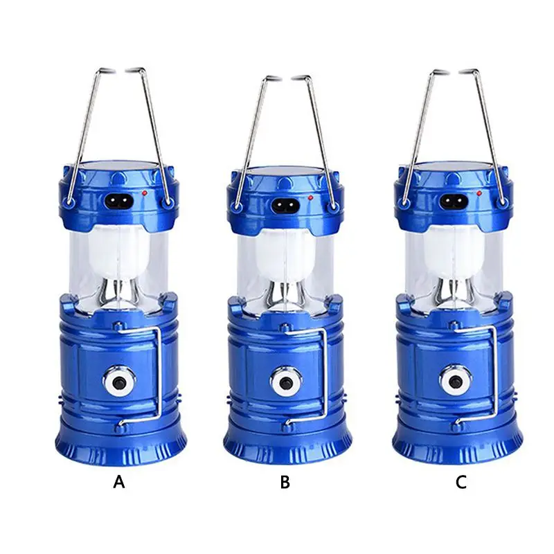 

Solar Lamp Camping Light Multi-function Portable Charging Lantern Tent Light Outdoor Lighting