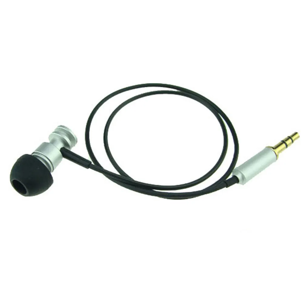 In ear Short line Unilateral Earphones for Mobile Phone Bluetooth MP3 MP4 Radio Computers 3 5mm Wired Earphone Stereo Earbuds