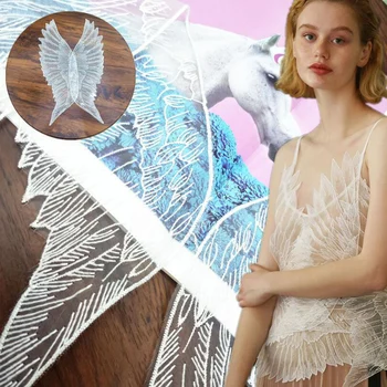 

1 Pair Angel Wings Feather Patches Applique for Clothes Garment Dress Decoration Sewing Craft DIY Accessory