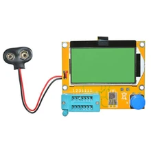 LCR-T4 esr medidor transistor tester diodo triode capacitância scr indutância desligamento automático display lcd