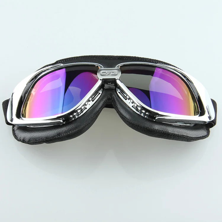 Универсальные мотоциклетные винтажные очки Пилот Мотоцикл Скутер байкерские очки стимпанк очки шлем Harley
