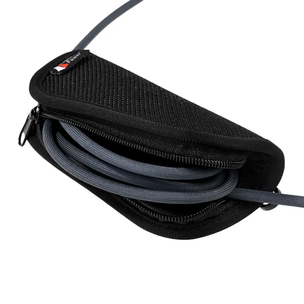 Travel USB Cable Organizer Storage Bag Electronic Accessories Case Travel Organizer Zipper for Apple HomePod Audio Cable