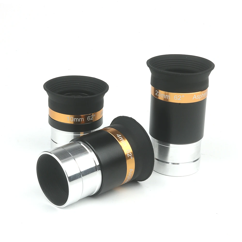 EYSDON 23mm 62° Aspheric Eyepiece 1.25 Inch Lens Ocular for Astronomical Telescope 6
