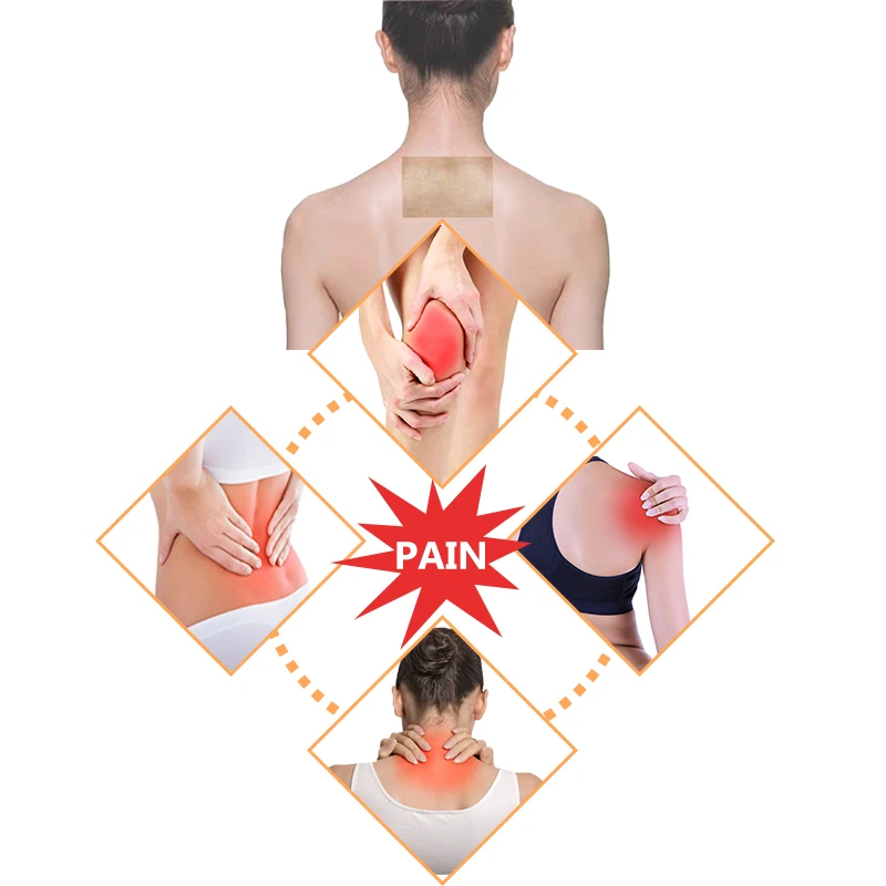 8pcs/bag Pain Relief Patch Back Neck Knee Pain Orthopedic Joints Muscle Pain Chinese Herbal Medical Plaster Sticker H022