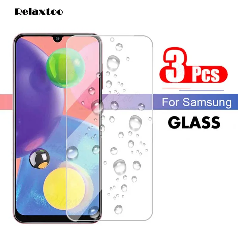 

3Pcs 9H Tempered Glass on For Samsung Galaxy A51 A10S A20S A30S A50S A 10S 20S 30S 50S Screen Protector A515F Transparent Film