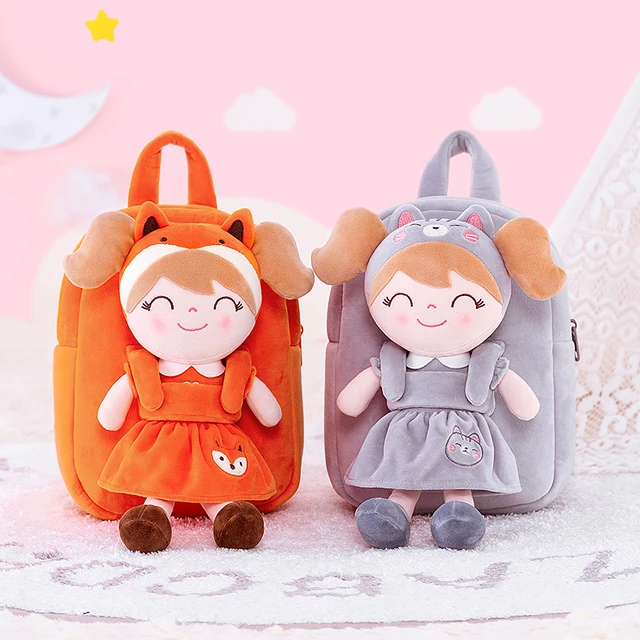 Gloveleya Dolls Stuffed Animal Backpacks Forest Animal Dolls Kids Rag Doll Bags Baby Girl Gifts Stuffed Toys Plush Toys 3