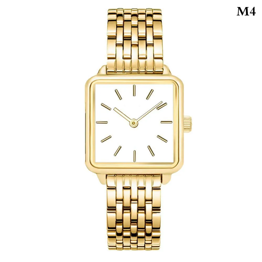 POFUNUO повседневные Модные кварцевые часы женские часы Топ люксовый бренд наручные часы женские часы