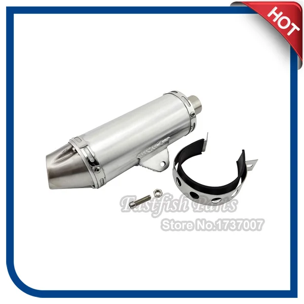 38 мм Глушитель T4 стиль для 125cc 140cc 150cc 160cc 190cc CRF50 KLX110 для Dirt Pit Bike