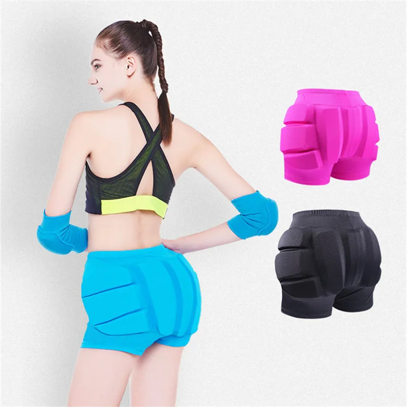 Ice Skating Costume Figure Skating Ice Hips Protector Pad Sports Safety Supporter Protective Protection Skiing Impact Shorts Wear-Resistant Teens