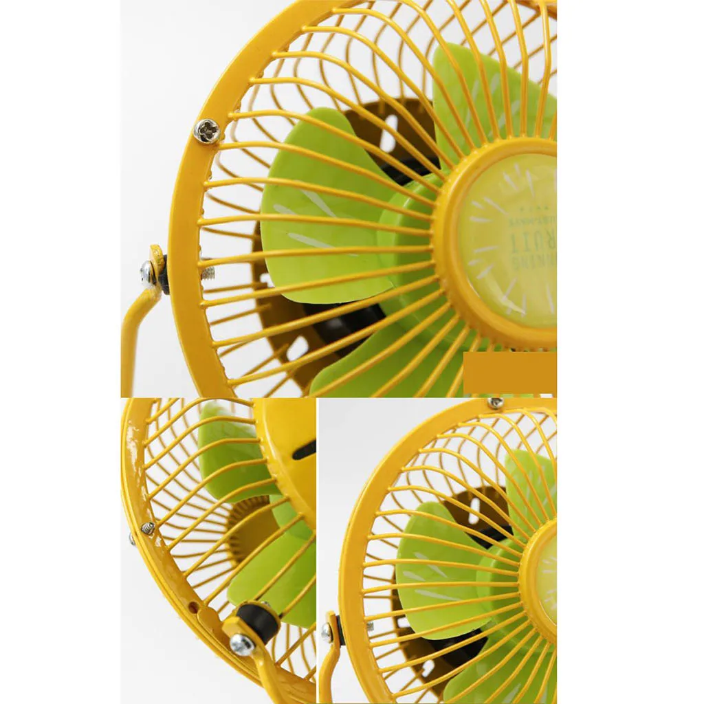 Portable Small Desk Fan 4 Blades Cooler Cooling Fan USB Charging Mini Fans Operation Super Mute Silent PC / Laptop / Notebook
