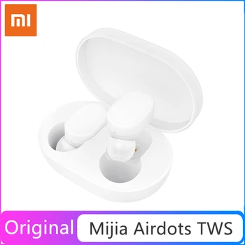 

Xiaomi Mijia Airdots TWS Wireless Bluetooth 5.0 In Ear Earphone Youth Version stereo bass With Mic Handsfree Earbuds AI Control