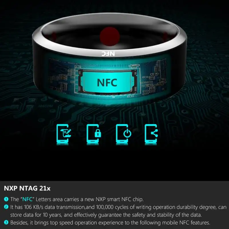 Смарт кольцо одежда Jakcom R3 R3F Timer2(MJ02) новая технология Волшебный палец NFC кольцо для Android Windows NFC телефонов