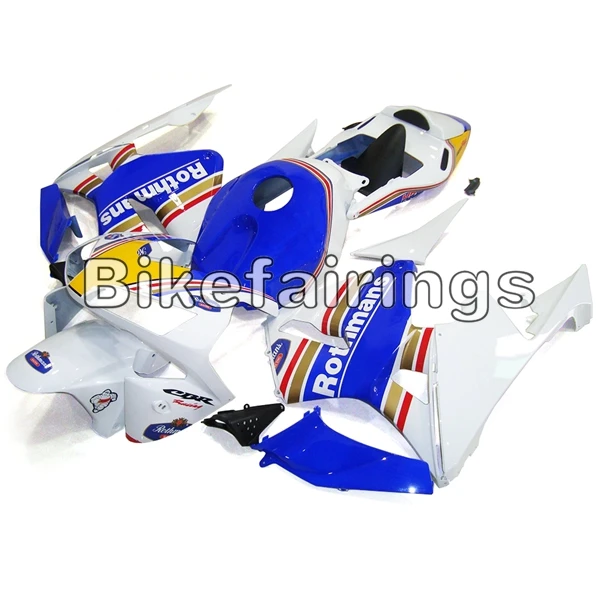 ABS Инжекционный обтекатель, пригодный для Honda CBR600RR F5 2003 2004 03 04 Пластик Мотоцикл Обтекатели CBR600F5 сине-белые желтые крышки