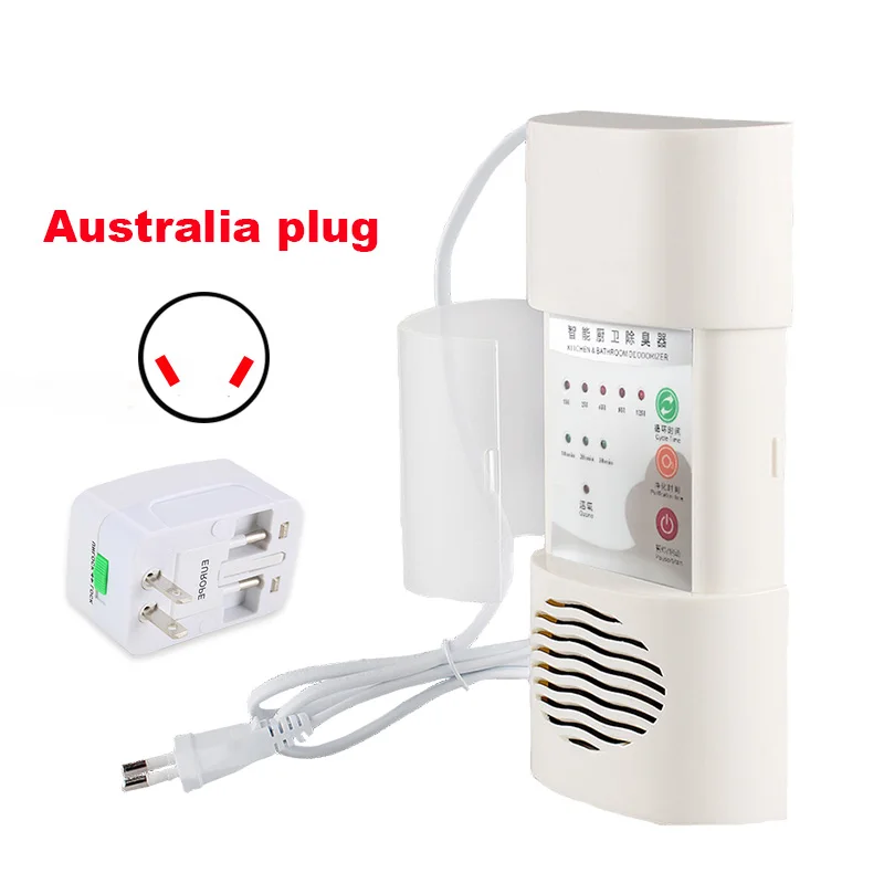 Sterhen освежитель воздуха для ванной комнаты, домашний озоновый генератор, небольшой очиститель воздуха для дома, дезодорирующий - Цвет: Australia plug