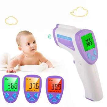 

Handheld Non-contact LCD Digital Infrared Thermometer Forehead Temperature Meter nice