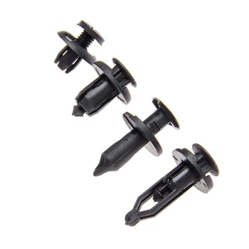 

40pcs Bumper Fastener Rivet Clips Push-Type Ford Automotive Furniture Assembly Expansion Screws Kit Auto Clips Car Accessories