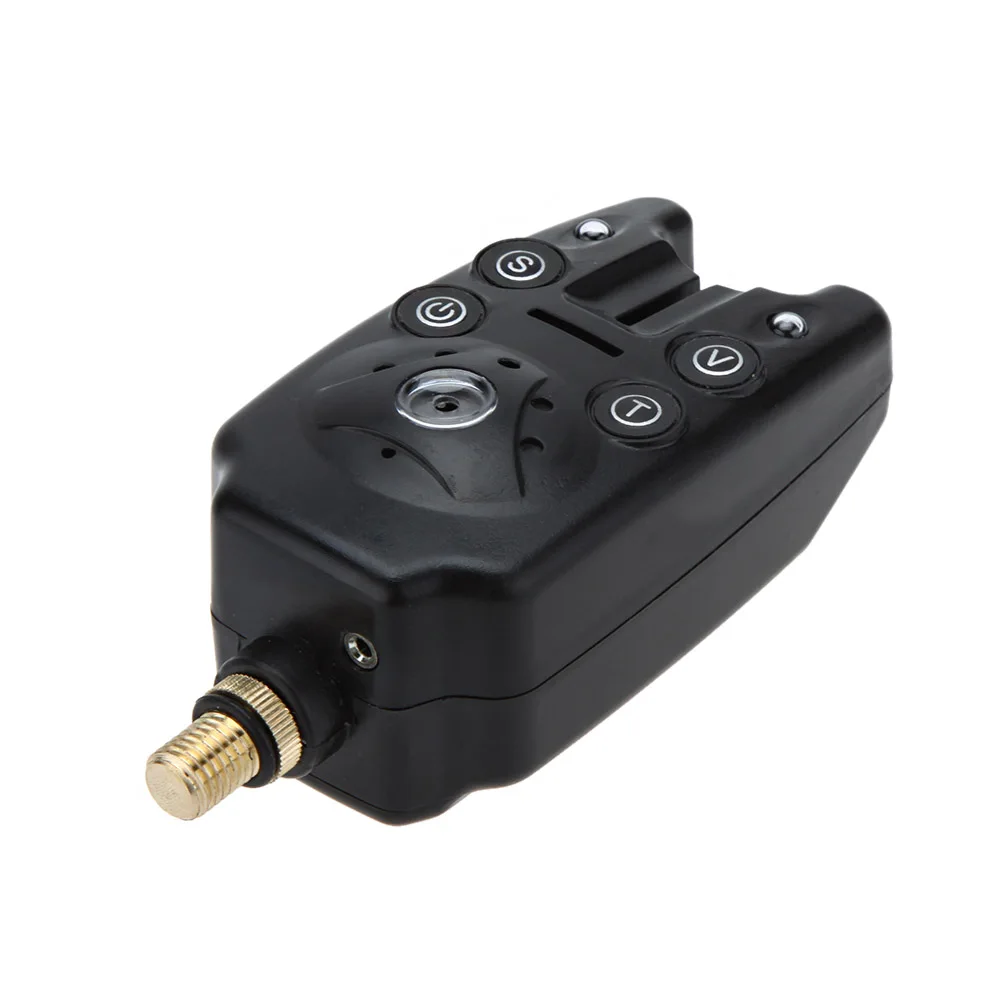 

2 LED Adjustable Tone Volume Sensitivity Sound Alert Fishing Bite Alarm Water Resistant Fishing Alarm for Fishing Rod